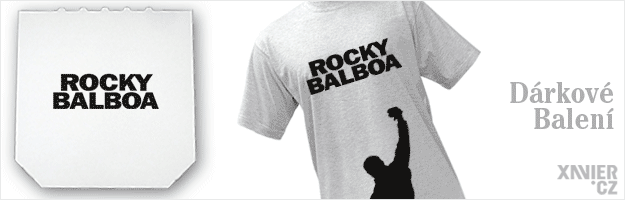 Rocky Balboa
Originln Drkov Balen trika, triko Rocky Balboa , Xavier.cz eshop triek Rocky Balboa, originln trika s potiskem Rocky, originln drky pro mue, eny, k narozeninm a vnocm v drkovm balen, filmy a serily online