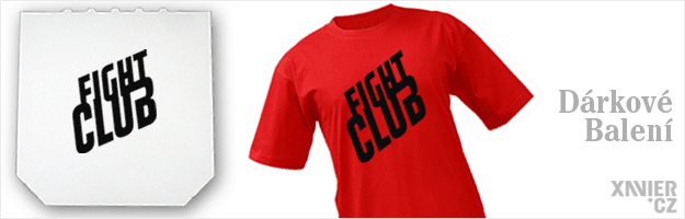 Fight Club triko, trika,  e-shop xavier.cz, Brad Pitt triko, Edward Norton triko,