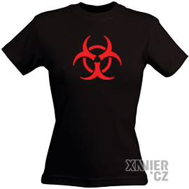 Tričko s potiskem Biohazard
